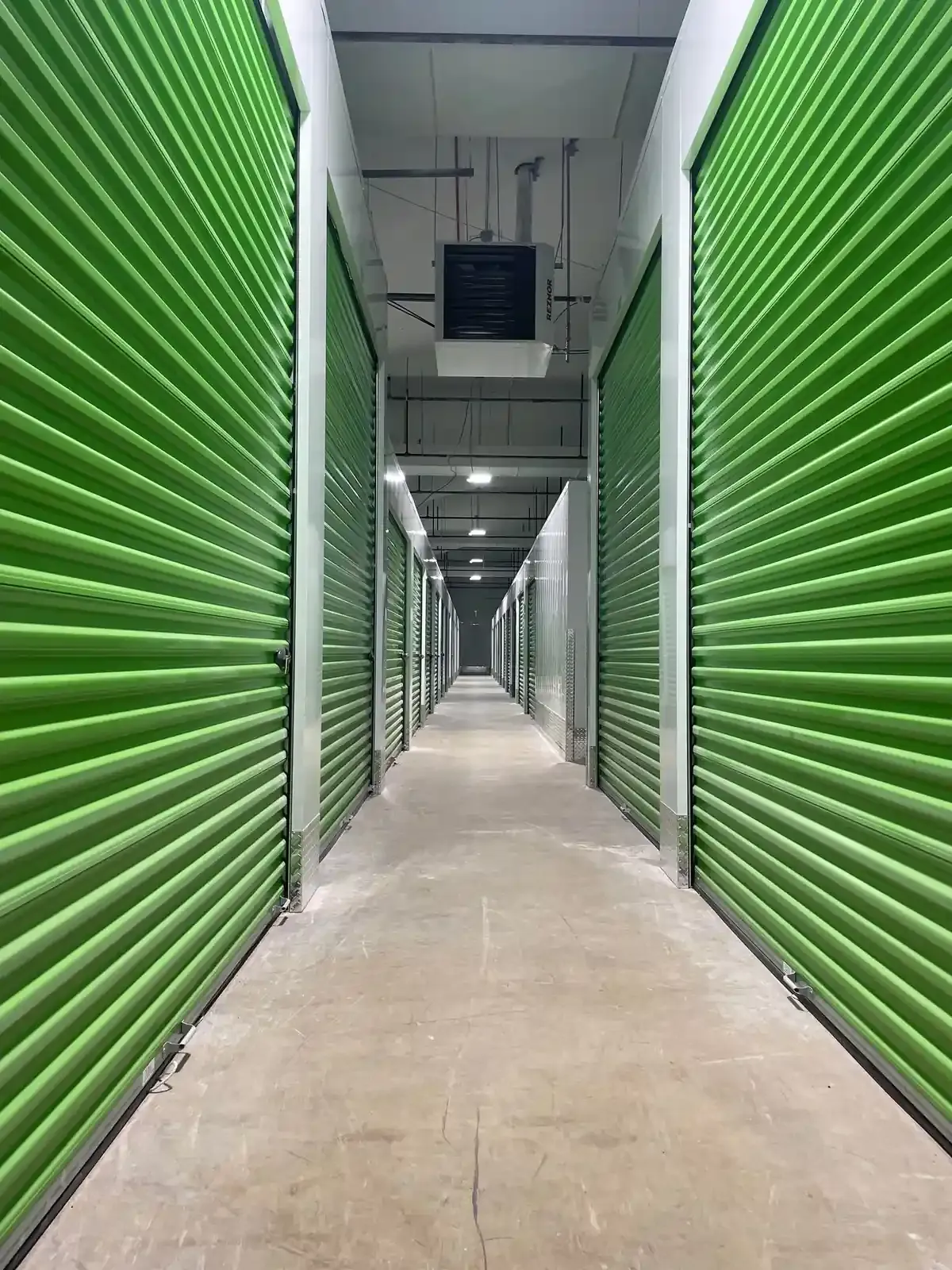 Storage units with roll up doors