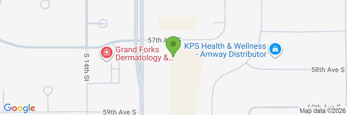 Map showing facility locations
