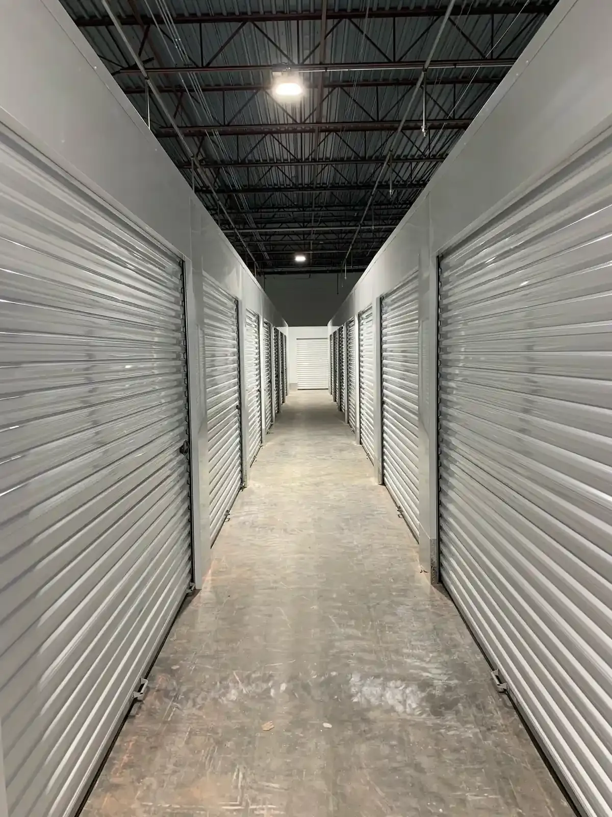 Storage units with roll up doors