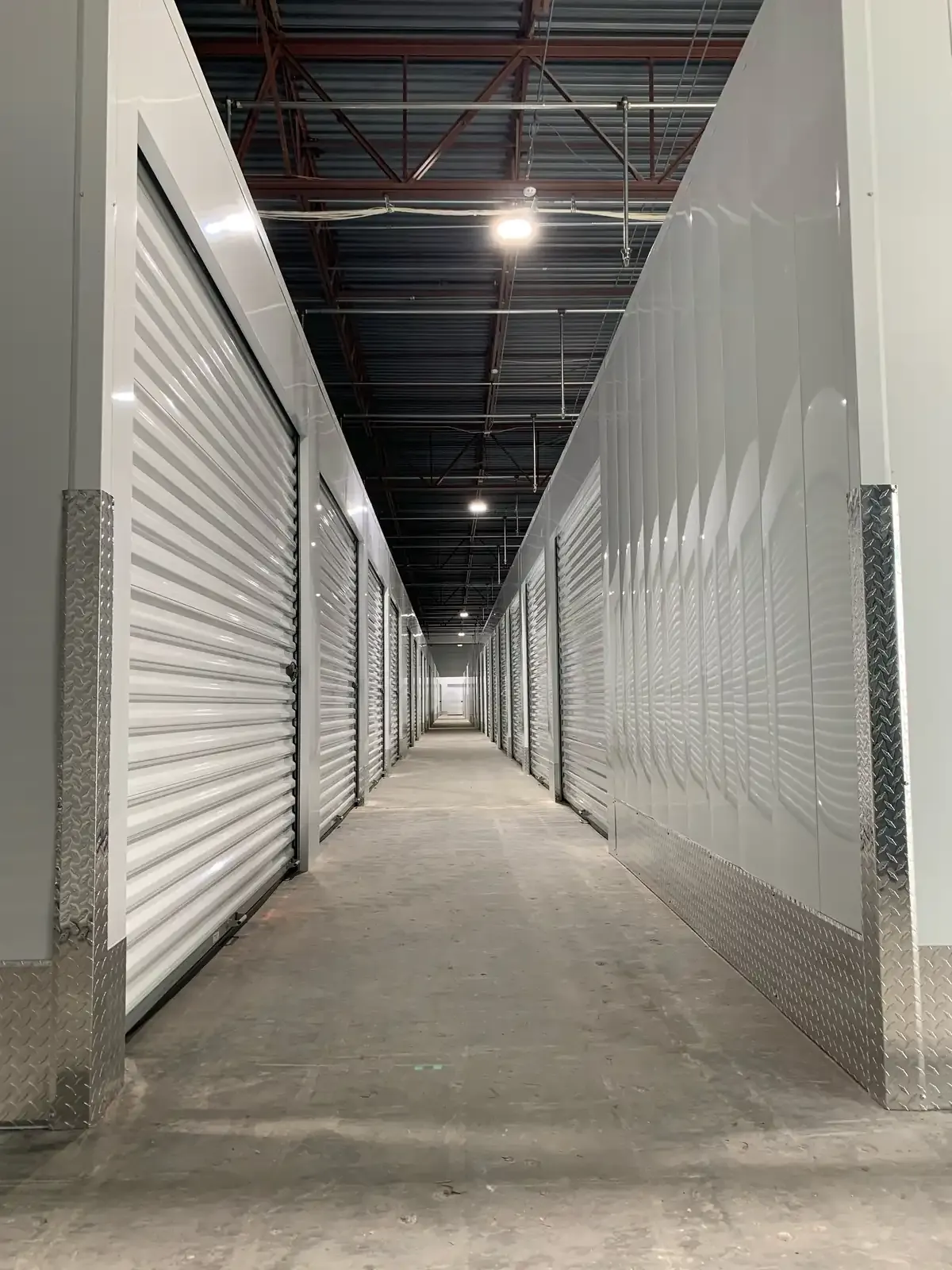Storage units with roll up doors