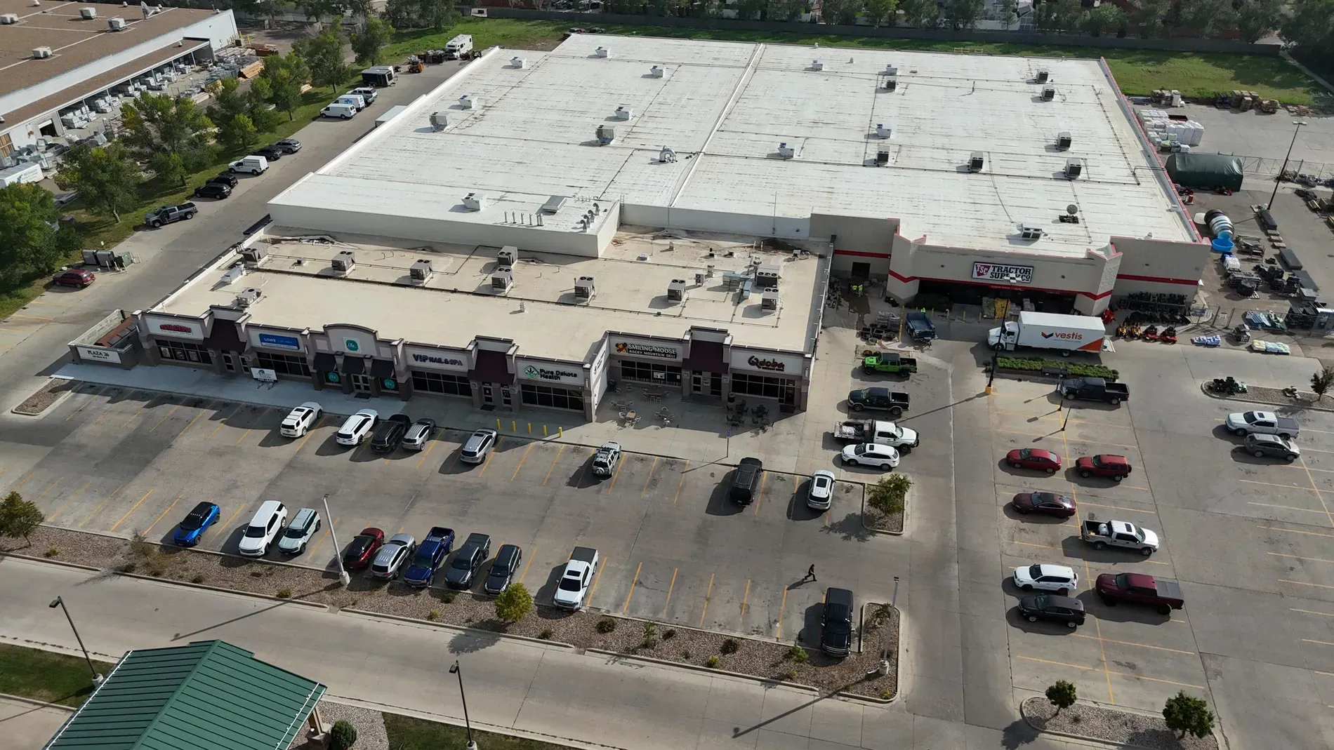 Aerial view of Lifestyle storage
